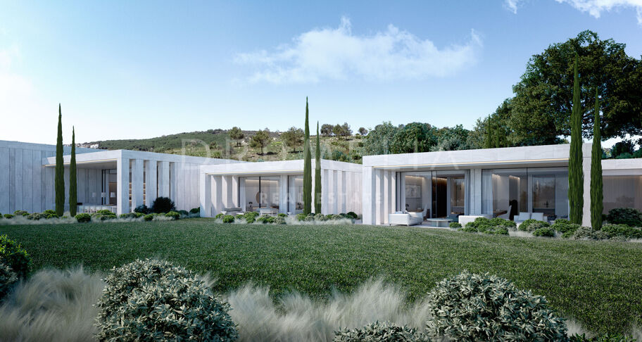 Villa Niwa - Unique brand-new luxury mansion of contemporary style with sea panorama in La Reserva de Sotogrande