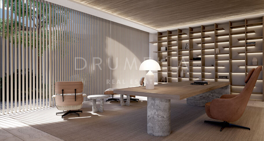 Villa Niwa - Unique brand-new luxury mansion of contemporary style with sea panorama in La Reserva de Sotogrande