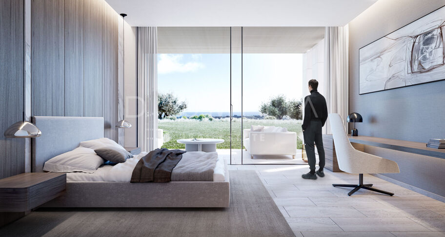 Villa Niwa - Unique brand-new luxury mansion of contemporary style with sea panorama in La Reserva de Sotogrande