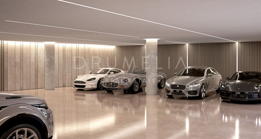 Villa Niwa - Unique brand-new luxury mansion of contemporary style with sea panorama in La Reserva de Sotogrande