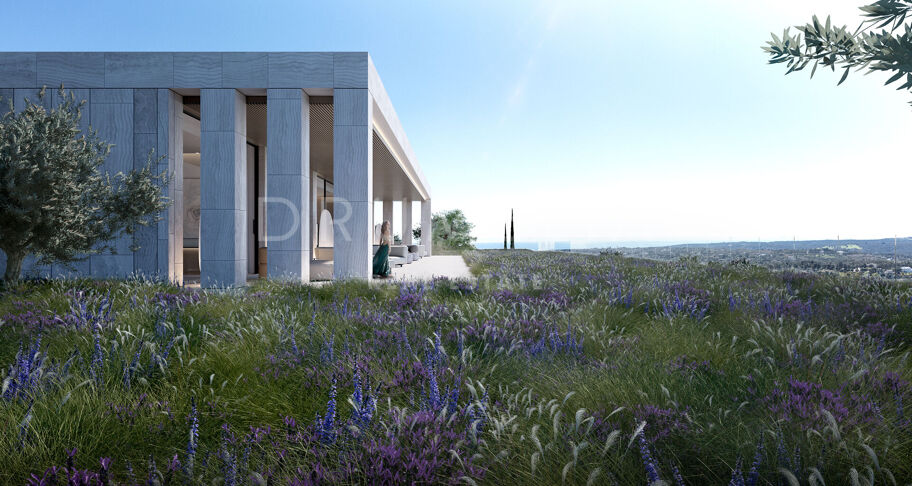 Villa Niwa - Unique brand-new luxury mansion of contemporary style with sea panorama in La Reserva de Sotogrande