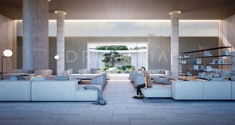 Villa Niwa - Unique brand-new luxury mansion of contemporary style with sea panorama in La Reserva de Sotogrande