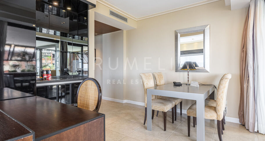 Luxury frontline beach apartment with breath-taking sea views in Guadalpin Banus, Marbella