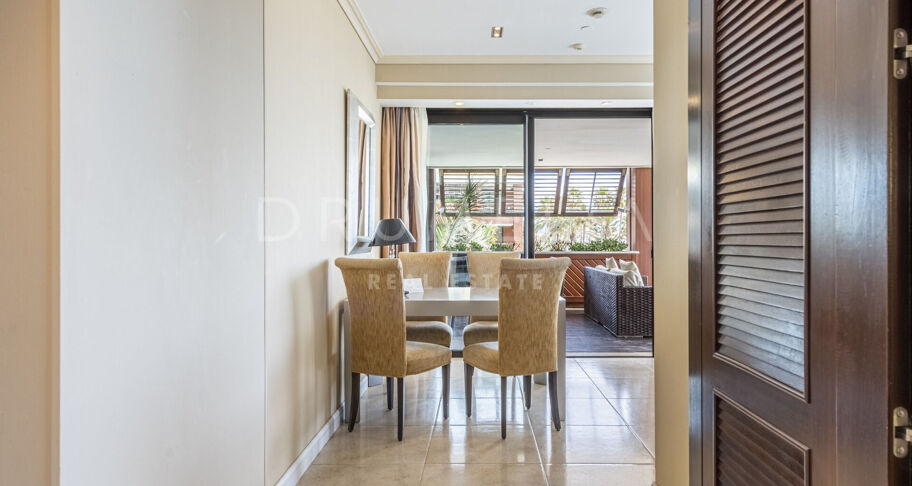 Luxury frontline beach apartment with breath-taking sea views in Guadalpin Banus, Marbella