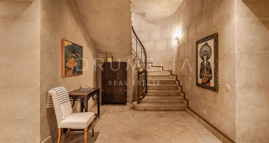 Casa Terregles - Luxe landhuis met Andalusische charme en panoramisch uitzicht in La Zagaleta, Benahavis