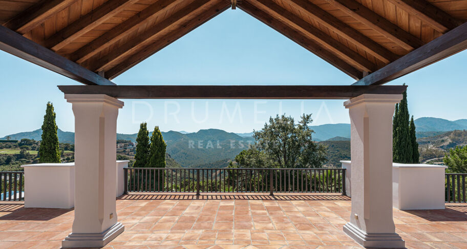 Casa Terregles - Luxe landhuis met Andalusische charme en panoramisch uitzicht in La Zagaleta, Benahavis