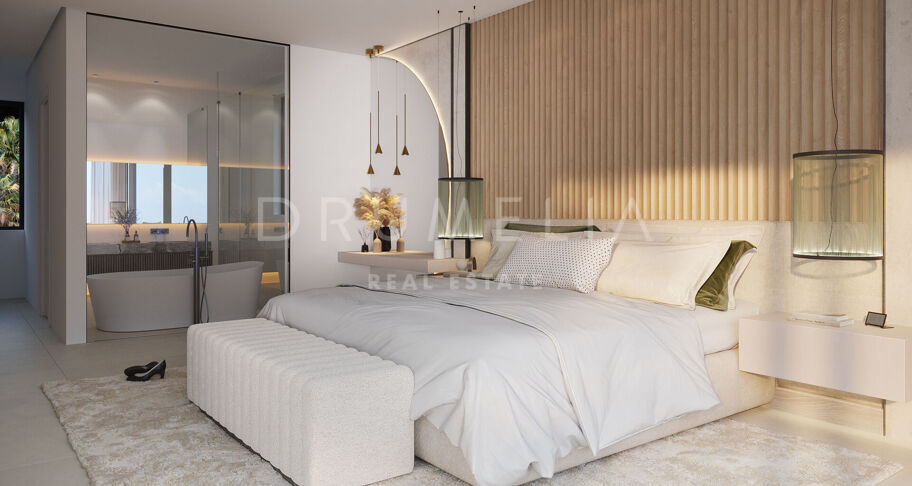Luxe villa in het schilderachtige La Resina del Golf met panoramisch uitzicht op zee, Estepona
