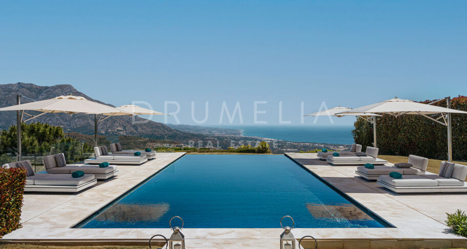 CASA VALENTINO – Einzigartige Luxusvilla mit Panoramablick in La Zagaleta, Benahavís