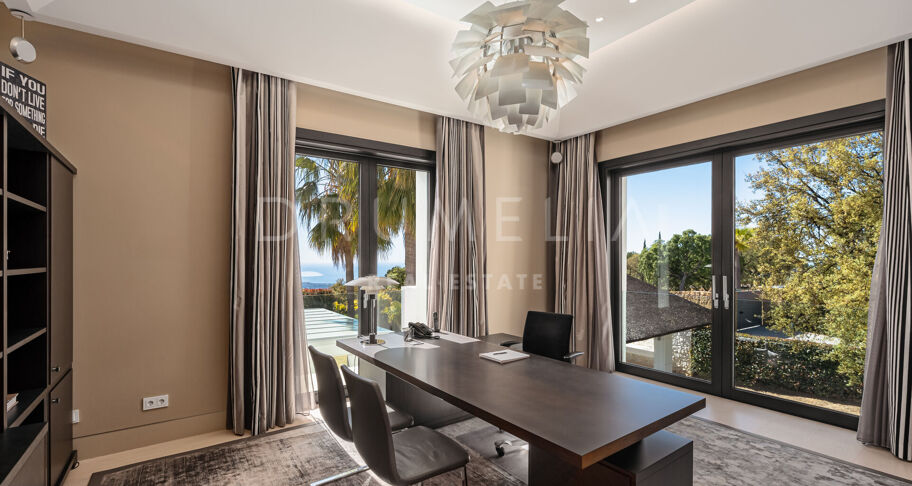 CASA VALENTINO – Einzigartige Luxusvilla mit Panoramablick in La Zagaleta, Benahavís