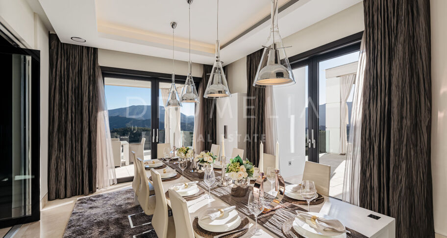 CASA VALENTINO – Einzigartige Luxusvilla mit Panoramablick in La Zagaleta, Benahavís