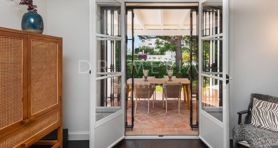 Villa de luxe en première ligne de golf à louer à long terme à Guadalmina Alta