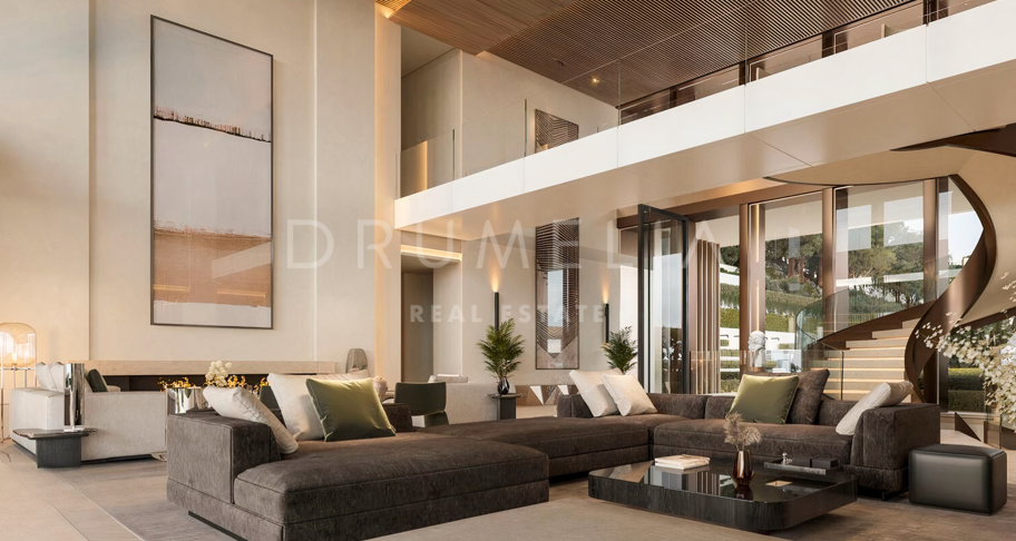 Superbe villa contemporaine avec vue dégagée à La Zagaleta, Benahavís