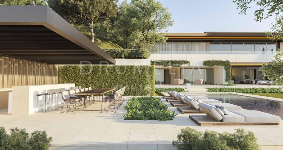 Superbe villa contemporaine avec vue dégagée à La Zagaleta, Benahavís