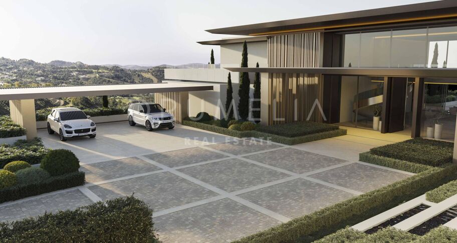 Superbe villa contemporaine avec vue dégagée à La Zagaleta, Benahavís