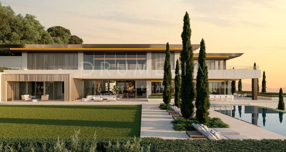Superbe villa contemporaine avec vue dégagée à La Zagaleta, Benahavís