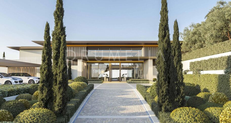 Superbe villa contemporaine avec vue dégagée à La Zagaleta, Benahavís