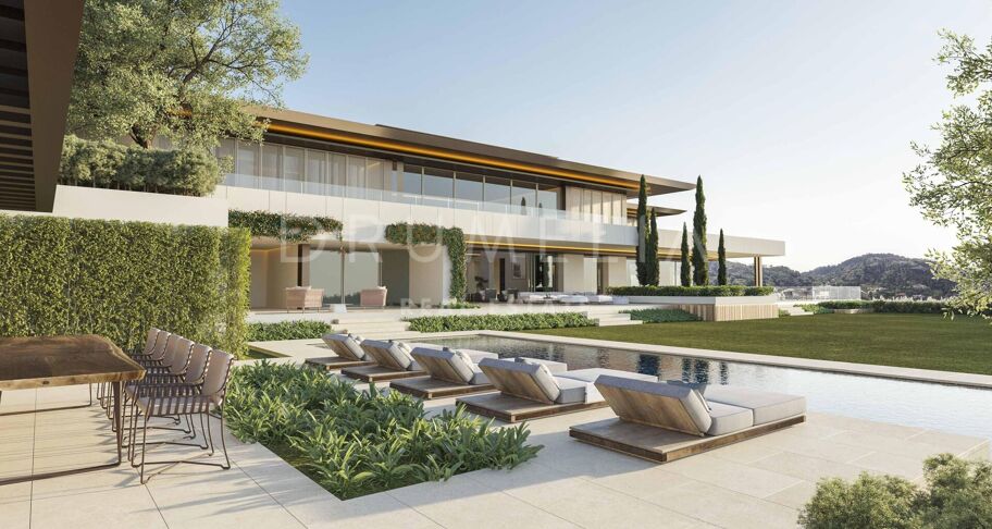 Superbe villa contemporaine avec vue dégagée à La Zagaleta, Benahavís
