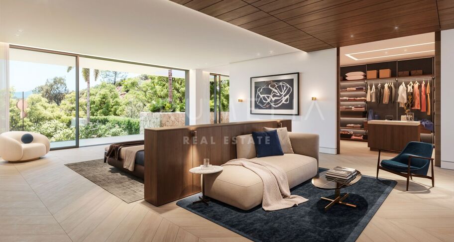 Superbe villa contemporaine avec vue dégagée à La Zagaleta, Benahavís