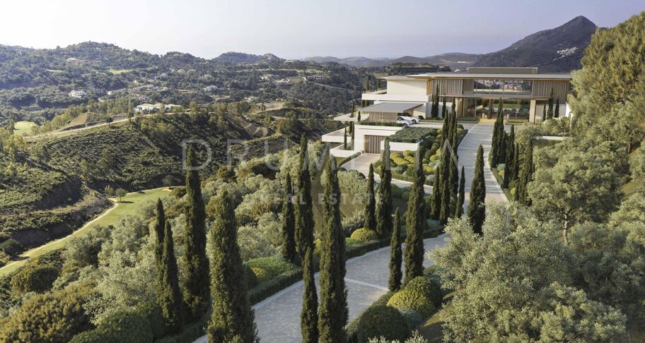 Superbe villa contemporaine avec vue dégagée à La Zagaleta, Benahavís