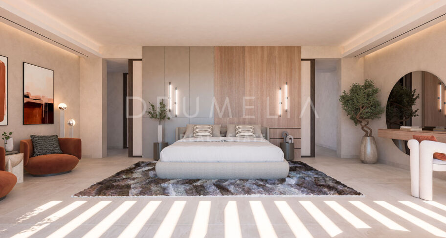 Hochmoderne High-End-Villa im Bau im schönen El Paraiso Alto, Benahavis