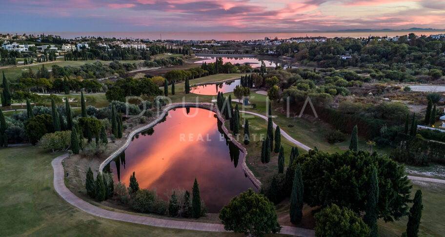 Nowoczesna / współczesna luksusowa willa Frontline Golf z oszałamiającą panoramą, Los Flamingos, Benahavis