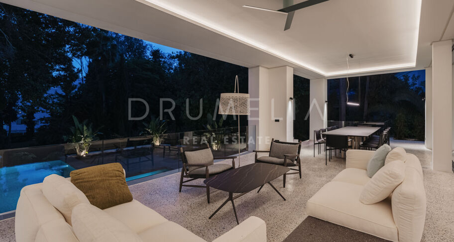 The Golden One- Luxury Modern Eco-Friendly Villa in The Golden 7 Urbanization- Golden Mile, Marbella