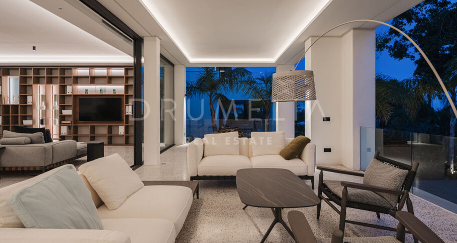 The Golden One- Luxury Modern Eco-Friendly Villa in The Golden 7 Urbanization- Golden Mile, Marbella