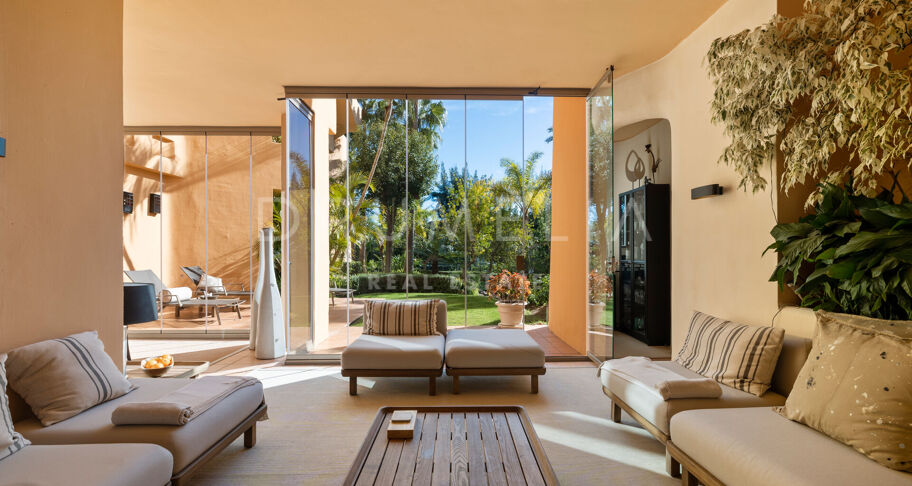 Prachtig appartement op de begane grond in Mansion Club, Marbella's Golden Mile