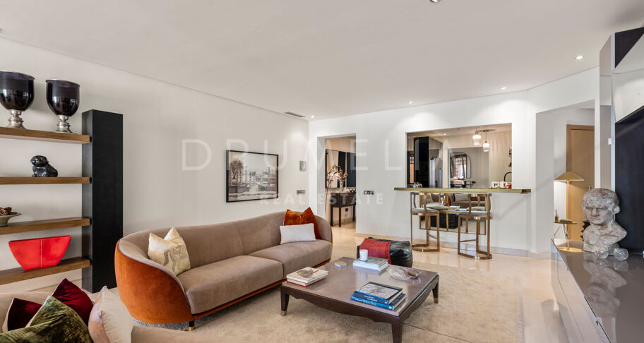 Prachtig appartement op de begane grond in Mansion Club, Marbella's Golden Mile