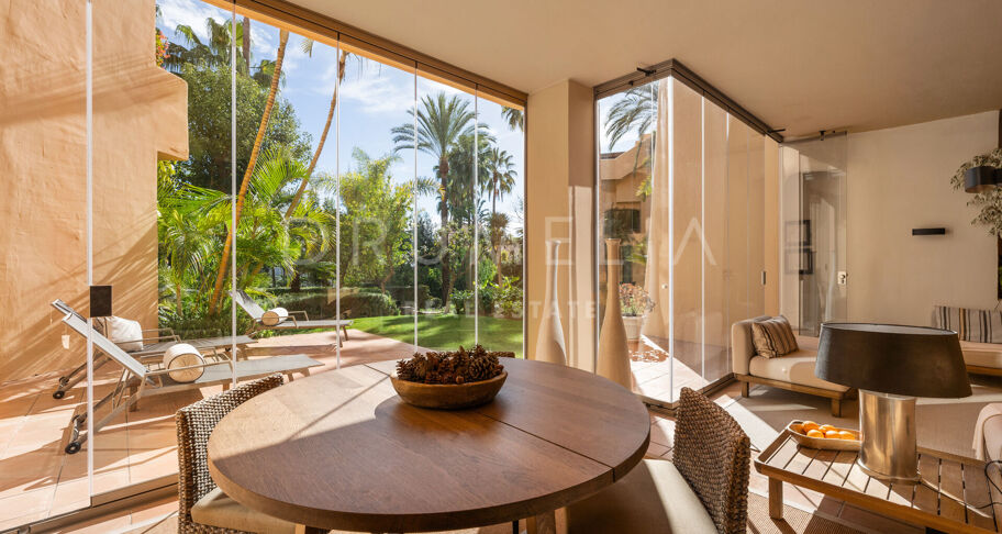 Prachtig appartement op de begane grond in Mansion Club, Marbella's Golden Mile