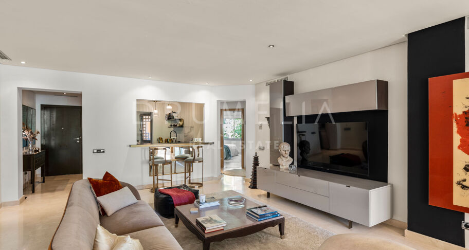 Prachtig appartement op de begane grond in Mansion Club, Marbella's Golden Mile