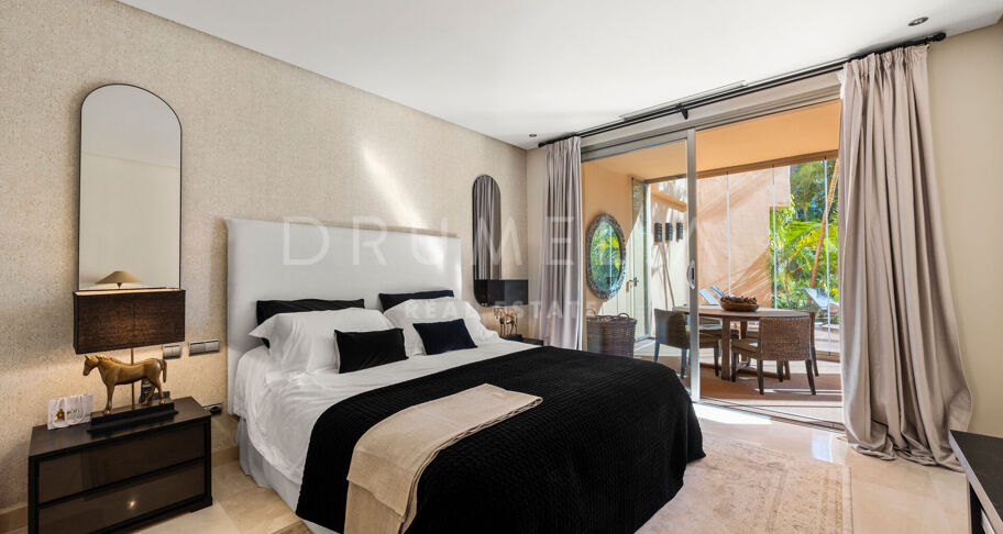 Prachtig appartement op de begane grond in Mansion Club, Marbella's Golden Mile