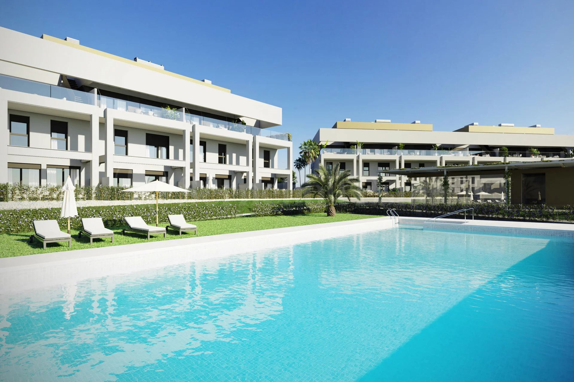 New development, apartments, penthouses, sea views, pool, gym, Estepona ... - Bachelor Penthouse Apartments With Gym And Pool
