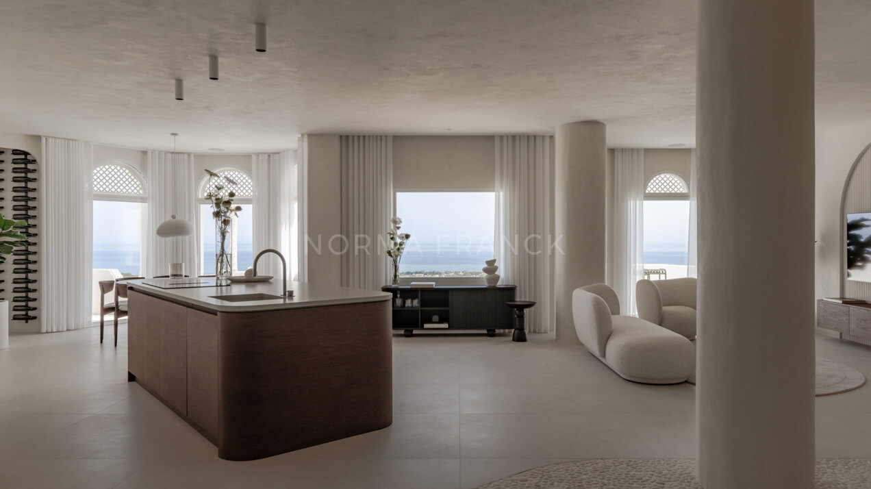 Oia Penthouse - Duplex penthouse with private pool, sea views, and prime Golden Mile location