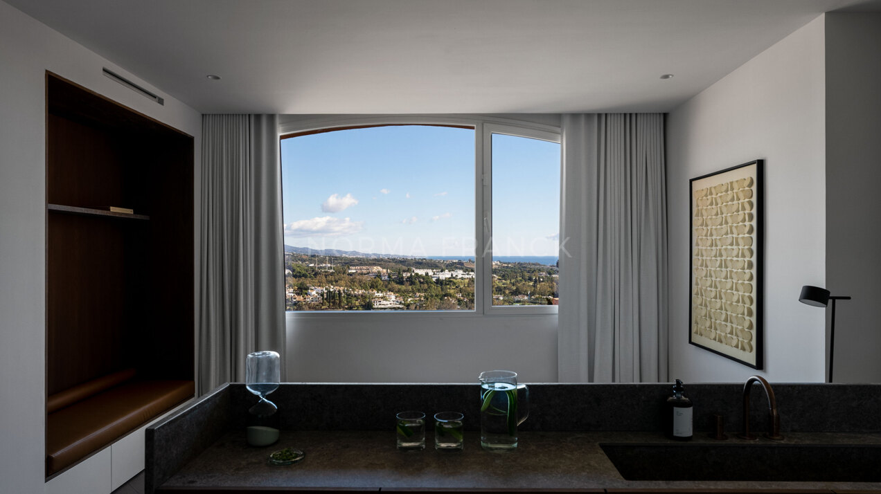 La Cerquilla Penthouse - a spectacular, fully renovated duplex penthouse offering luxury living in one of Nueva Andalucía’s most prestigious gated communities.