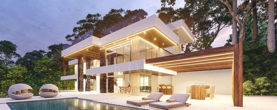 Development in El Madroñal, Benahavis