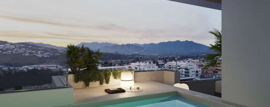 Development in Las Lagunas, Mijas Costa