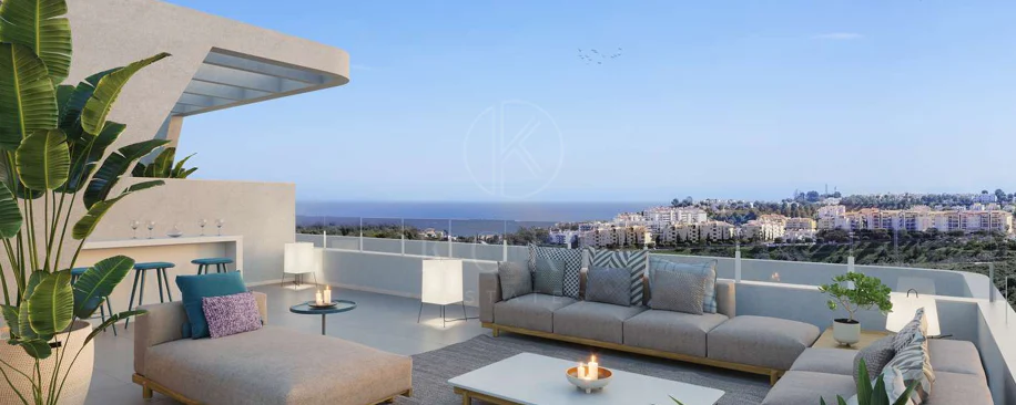 Development in Cala de Mijas, Mijas Costa