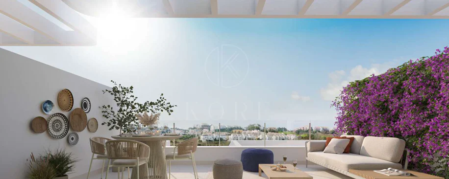 Development in Cala de Mijas, Mijas Costa