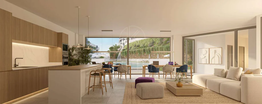 Development in Cala de Mijas, Mijas Costa