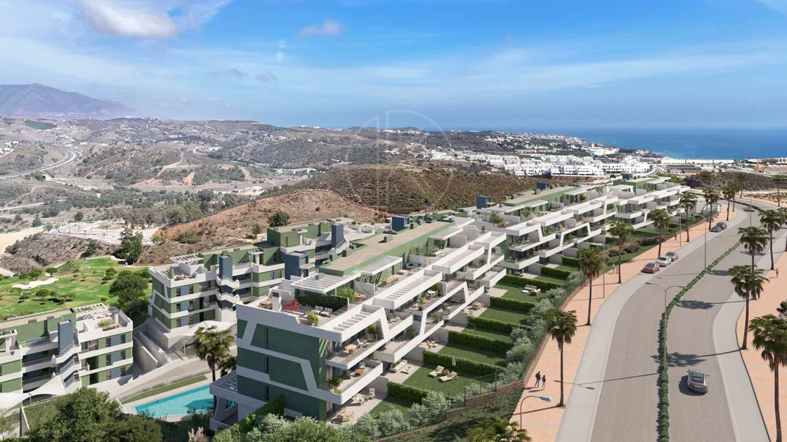 Development in Cala de Mijas, Mijas Costa