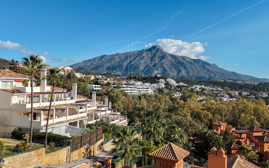 Renovated 3 Bedroom Apartment with sea & mountain views in Nueva Andalucía
