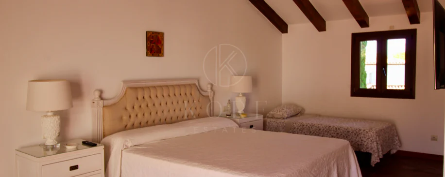Villa mediterránea con encanto en El Presidente, a pasos de la playa