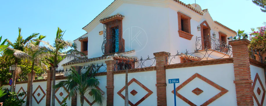 Villa mediterránea con encanto en El Presidente, a pasos de la playa