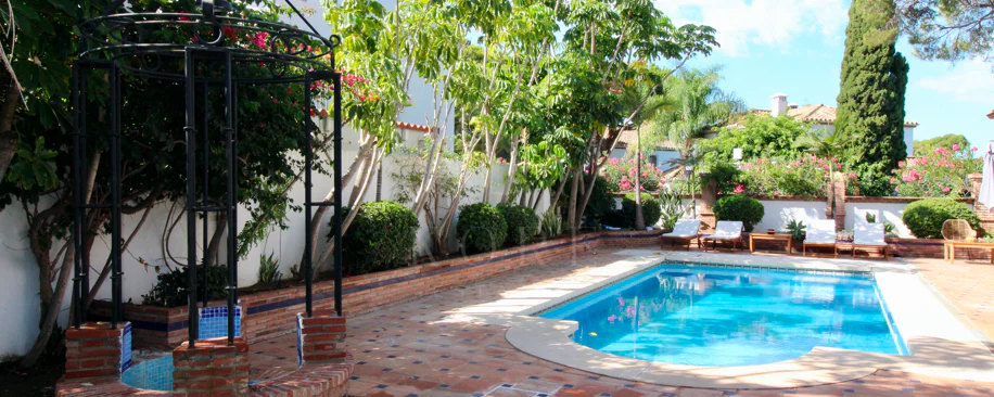 Villa mediterránea con encanto en El Presidente, a pasos de la playa