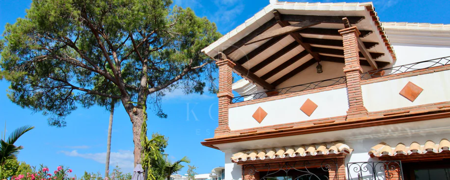 Villa mediterránea con encanto en El Presidente, a pasos de la playa
