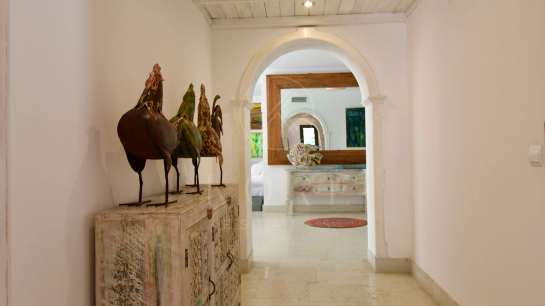 Villa mediterránea con encanto en El Presidente, a pasos de la playa