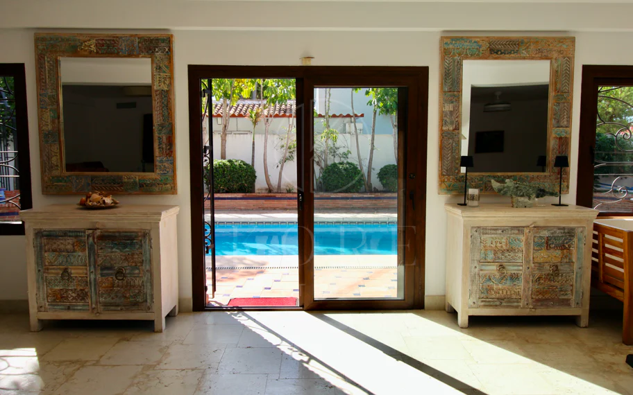 Villa mediterránea con encanto en El Presidente, a pasos de la playa