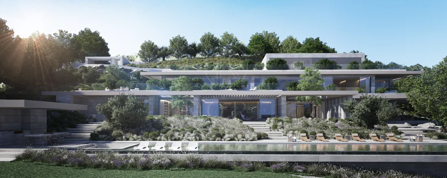 Parcelă orientată spre sud-vest în La Zagaleta cu un proiect spectaculos de vilă
