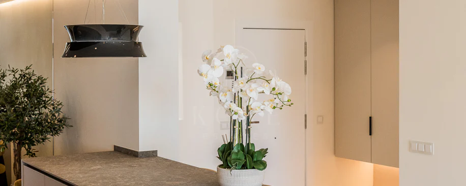 Completely renovated house with unobstructed sea views.